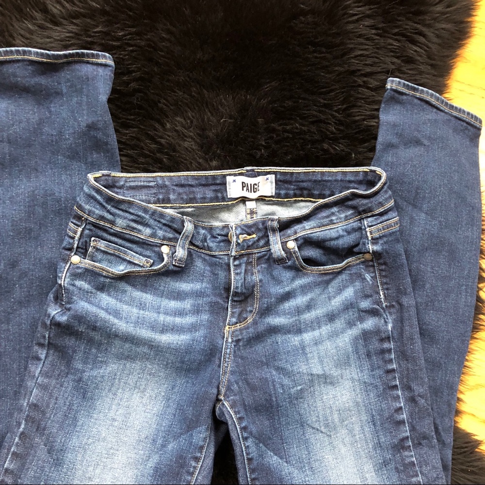 Paige skinny jeans size 26